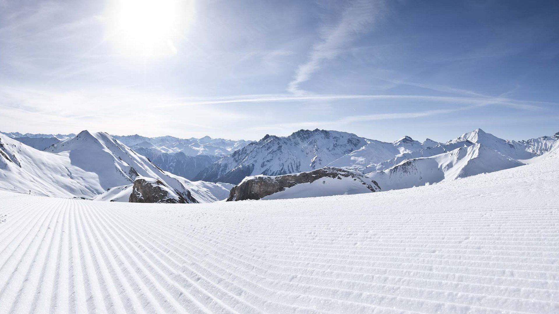 Das Skigebiet Samnaun/Ischgl Das Skigebiet Samnaun/Ischgl